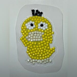 Pokemon Sticker - Psyduck - Diamond Art 5D Vinyl